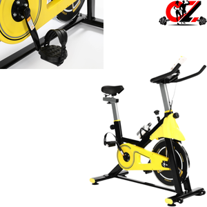 จักรยานปั่นออกกำลังกายแบบคาร์ดิโอ สปินนิ่ง ฟลายวีล ไซเลนท์ สเตจส์ แฮปปี้ ยิม อเมริกัน ยิม โฮม ฟิตเนส อุปกรณ์ออกกำลังกายจากสหรัฐอเมริกา - Product Image 1