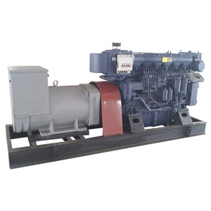 Groupe électrogène marin Weichai 300 kW, 400 ch, refroidissement par eau, 50 Hz, moteur diesel pour usage naval - Product Image 2