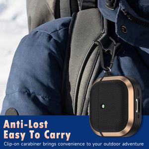 Laudtec Custom Ejk01 cubierta <span class=keywords><strong>de</strong></span> aleación <span class=keywords><strong>de</strong></span> aluminio a prueba <span class=keywords><strong>de</strong></span> golpes funda <span class=keywords><strong>de</strong></span> auriculares <span class=keywords><strong>de</strong></span> <span class=keywords><strong>carga</strong></span> <span class=keywords><strong>inalámbrica</strong></span> para <span class=keywords><strong>Apple</strong></span> para <span class=keywords><strong>Airpods</strong></span> Pro <span class=keywords><strong>2</strong></span> 4 mosquetón - Product Image 5