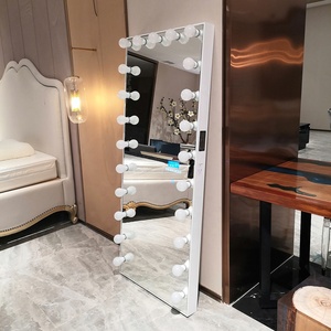 ¡En Stock en nosotros! Docarelife vestidor moderno Hollywood vanidad <span class=keywords><strong>espejo</strong></span> iluminado de <span class=keywords><strong>cuerpo</strong></span> completo <span class=keywords><strong>espejo</strong></span> <span class=keywords><strong>con</strong></span> altavoz inalámbrico - Product Image 4