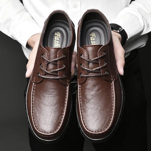Zapatos Casuales de Cuero Genuino para Hombre 2026, Zapatos con Suela Gruesa para Aumentar la Altura, para Hombres de Mediana Edad - Product Image 4