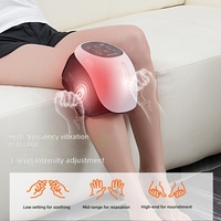 Grenzüberschreitendes Neues Modell Chinesisches Kniemassagegerät in Einheitsgröße Elektrische Heizung Kniebandage Infrarot-Vibration für Akupunkturtherapie