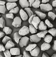 Poudre de diamant synthétique pour scies cloches de 125 mm et forets micro-vasques 0,8/1/1,2 mm, diamant brut disponible