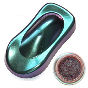 Wholesale MultiChrome Cosmetic Grade Chameleon Powder Color Shifting Chameleon <b>Pigment</b> for <b>Eyeshadow</b> Nail Art - Product Image 1