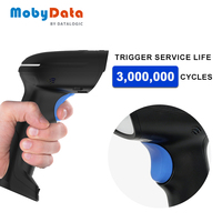 Lector de Códigos de Barras Inalámbrico Industrial Mobydata HS450DPM, Escáner de Códigos de Barras 2D Inalámbrico de Mano