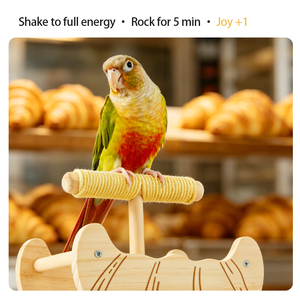Juguete <span class=keywords><strong>para</strong></span> Loros Yee, Soporte <span class=keywords><strong>para</strong></span> Perchas, Afilador de Garras y Picos, Decoración <span class=keywords><strong>para</strong></span> Jaulas de Aves, Suministros <span class=keywords><strong>para</strong></span> Cacatúas, Agapornis, Periquitos y Conures - Product Image 2