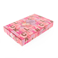 Boîte d'emballage pour coffret de parfum pour femmes 35 ml * 24, parfum floral naturel longue durée, coffret cadeau avec marque originale