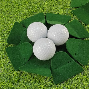 Copa de Entrenamiento de Golf de Metal Premium de 18 cm, Superficie Verde para Todas las Direcciones, Tapete de Golf con Superficie Flocada - Product Image 6