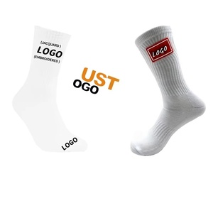 Performance Thick Terry Cushion Cotton Sport <b>Socks</b> Crew Custom Basketball <b>Running</b> Athletic <b>Socks</b> for Men Women - Product Image 1