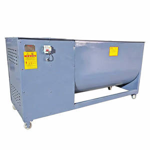Mélangeur de substrat pour champignons à double hélice, machine de mélange uniforme avec système d'apport d'eau pour ligne de production de champignons à grande échelle - Product Image 1