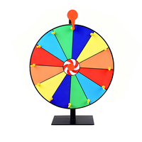 Planche de prix personnalisée KT roue en fer accessoire de table porte-bonheur roue de loterie support transfrontalier pour la promotion d'événements fête