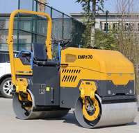 Rouleau compresseur vibrant à double tambour XMR170, poids opérationnel 1680 kg, largeur de compactage 1000 mm, moteur diesel 28,5 kW