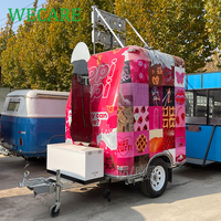 Wecare Vendeur de rue Drink Churros Food Cart Designs Snack gratuit Van Beer Hot Dog Truck Friteuse Remorque alimentaire Usa Standard