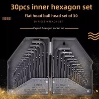 Clés hexagonales réglables EXPLOIT de qualité industrielle, outils hexagonaux métriques, clés Allen Torx en forme de L, jeu de clés en L