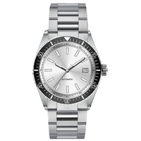 Reloj de Pulsera Automático de Negocios para Hombre, Estilo Moderno, de Acero Inoxidable Dorado y Mecánico de Lujo