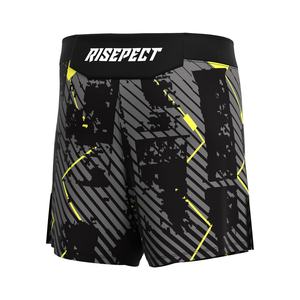 Shorts de Lucha con Abertura Lateral y Corte en el Bajo, Sin Velcro, Súper Duraderos y Ligeros, Tejido Suave, Diseñados para BJJ No Gi y MMA - Product Image 3