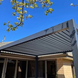 ศาลา<span class=keywords><strong>ชม</strong></span><span class=keywords><strong>ดาว</strong></span>คุณภาพสูงแบบมีหลังคาบานเกล็ด กันน้ำ ระบบไฟฟ้า ทำจากอลูมิเนียม พร้อมหลังคาโลหะ - Product Image 3