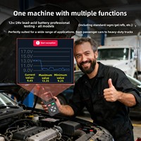 BT105 Neuer Batteriedetektor der Zweiten Generation LKW-Diagnosegerät 12/24V Batterietester Auto-Analysegerät Fehlerdiagnose-Werkzeug