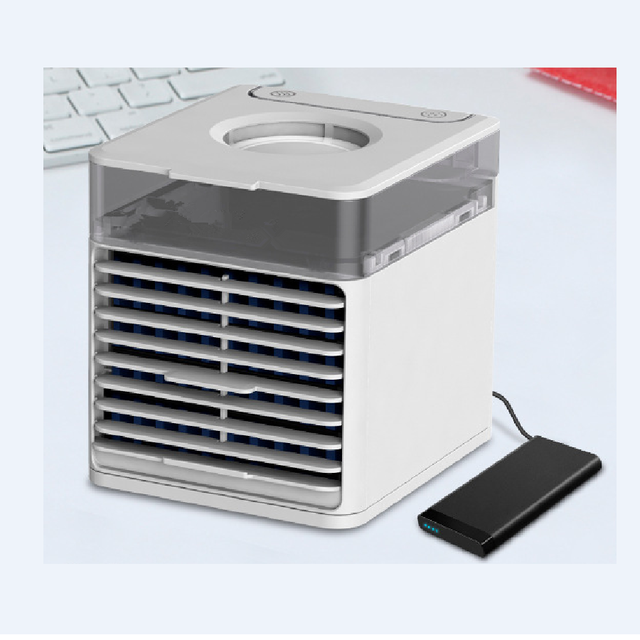 OEM Portable Mini Air Purifier Humidifier Fan Personal Air Conditioner Cooler Electric Power Source New Used