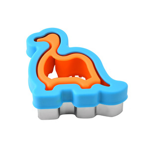 Moule à sandwich en acier inoxydable écologique, formes de cœur, dinosaure et étoile, pour pain et biscuits DIY – Vente chaude - Product Image 4