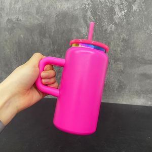 Lot de 25 bocaux Mason en acier inoxydable plaqué arc-en-ciel de 16 oz avec poignée, personnalisables avec logo, en promotion pour cadeaux sur mesure - Product Image 3