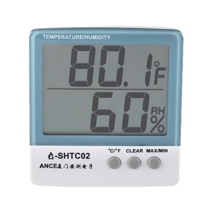 High-precision industrial temperature and <b>humidity</b> <b>meter</b> display, laboratory-specific warehouse SHTC02 digital display - Product Image 3