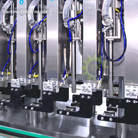 Machine de remplissage entièrement automatique ZXSMART à 4 buses, servo-électrique, pour liquides et pâtes, idéale pour les bouteilles de shampoing, de savon liquide et les pots de crème.