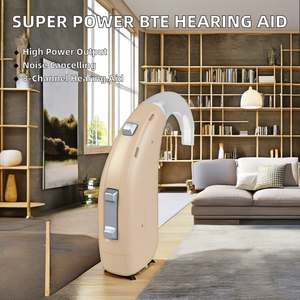 เครื่องช่วยฟังดิจิตอลขนาดเล็ก BTE ยี่ห้อ China Super Power พร้อมอุปกรณ์เสริม 2 ช่องสัญญาณ สำหรับลดเสียงรบกวน ช่วยเหลือผู้มีปัญหาทางการได้ยิน - Product Image 2