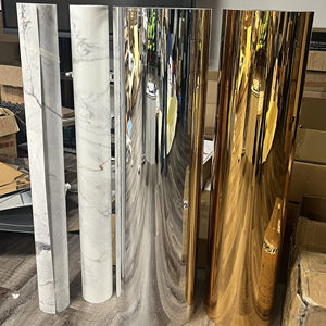 ملصق حائط لاصق بمادة sel-ورق حائط رخامي رقيق من مادة pvc ألواح رخامية من مادة pvc - Product Image 2