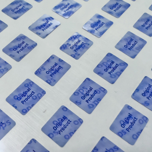 हॉट-सेलिंग थोक कस्टम डिजाइन स्टिकर स्टीरियोस्कोपिक 3 डी लेबल सुरक्षा होलोग्राम स्टिकर पैकेजिंग के लिए स्पष्ट - Product Image 2