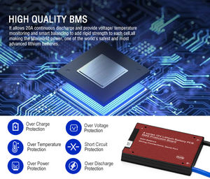 12V <span class=keywords><strong>24V</strong></span> 48V 100Ah 200Ah 300Ah LiFePO4バッテリーパック内蔵BMSソーラーパワーシステムRVハウスリチウムアイアンバッテリー内蔵 - Product Image 5