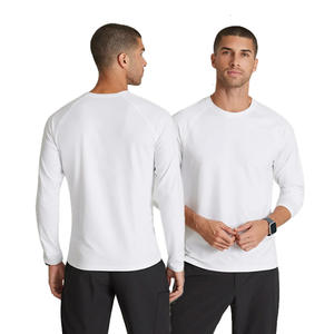 Nuova <span class=keywords><strong>Serie</strong></span> di Divise Mediche da Uomo alla Moda con Tessuto Jersey Traspirante e Opzione Logo Personalizzato - Product Image 4