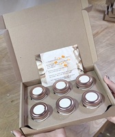 Boîtes d'expédition en papier kraft écologiques, emballage pour bougies, boîte PR imprimée pour l'expédition de bougies