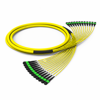 Kabel Trunk 144 Fiber OS2 MPO/MTP G657A2 3m LSZH Tipe A/B/C Low Loss untuk Pusat Data