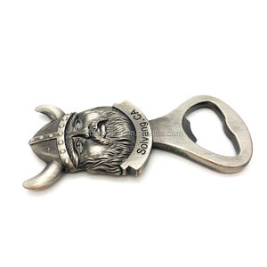 挪威加拿大古董麋鹿和驯鹿3D金属开瓶器黄铜合金冰箱磁独特纪念品系列 - Product Image 5