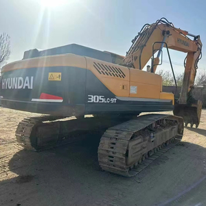 Excavadora de cadenas Hyundai 305-9T usada a bajo precio, equipo de construcción Hyundai 305LC de 30 toneladas, 150W, 210W, 215LC, 220LC, 225LC - Product Image 1