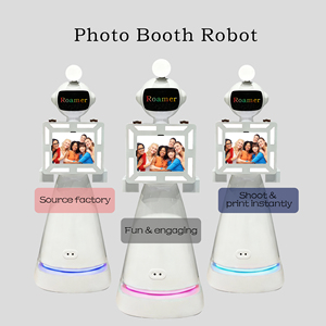 Kabelloses Ferngesteuertes Roboter-Fotoautomat-Set mit Sofortdruck, Bluetooth/WiFi, <span class=keywords><strong>iPad</strong></span>/DSLR-Kompatibilität für Events - Product Image 2
