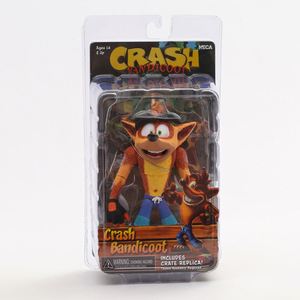 Neca Crash <span class=keywords><strong>Bandicoot</strong></span> - Basic CRASH with crate Action Figurine โมเดลของเล่น - Product Image 4