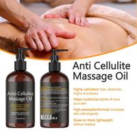 Huile de massage anti-cellulite botanique naturelle, infusée aux cellules souches de collagène, pour raffermir et hydrater tout le corps, huile essentielle amincissante pour SPA
