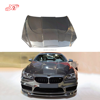 Couvre-capot en fibre de carbone style HM F06 pour BMW Série 6 F12 F13 M640i 650i Bodykit Capot avant Capot moteur