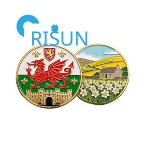 Monedas Conmemorativas Personalizadas al por Mayor del Reino Unido: Monedas Metálicas Conmemorativas <span class=keywords><strong>de</strong></span> Lugares Emblemáticos Reales Británicos, Monedas <span class=keywords><strong>de</strong></span> Desafío Esmaltadas para Turismo - Product Image 5