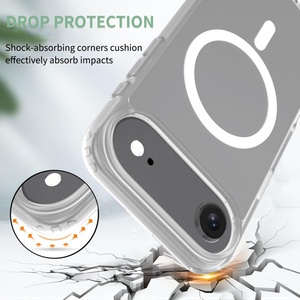Nouvelle <span class=keywords><strong>coque</strong></span> magnétique 2026 pour <span class=keywords><strong>iPhone</strong></span> 17 Air 16 15 14 <span class=keywords><strong>13</strong></span> 12 11 Pro Max Plus SE4 16e <span class=keywords><strong>Mini</strong></span>, compatible charge sans fil, protection rigide - Product Image 3
