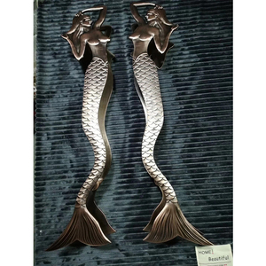 Thép không gỉ đánh bóng/Gương cửa xử lý lớn thiết kế hiện đại cho khách sạn gỗ/Cửa kính 1 năm bảo hành - Product Image 3