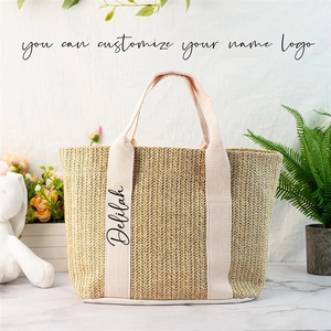 Bolsa de Regalo para Damas de Honor con Letras Temáticas de Boda Hechas a Mano, Recuerdo de Boda, Materiales de Embalaje Textiles Tejidos - Product Image 5