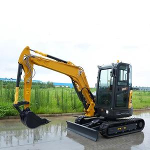 Excavadora de orugas Shantui SE36SR con giro de cola sin interrupciones - 3.6T, motor Yanmar de 20.4kW, caja de cambios, bomba hidráulica, pluma de radio de giro corto - Product Image 6