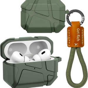 Nueva Funda Protectora Rígida <span class=keywords><strong>de</strong></span> TPU para <span class=keywords><strong>Airpods</strong></span> <span class=keywords><strong>Pro</strong></span> 2.ª <span class=keywords><strong>Generación</strong></span> con Cadena Antirrobo para Auriculares Inalámbricos - Product Image 1