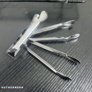 Stainless Steel Sugar Tongs 11.5cm Ice Cube <b>Pliers</b> Food Safe Party Use - Product Image 4