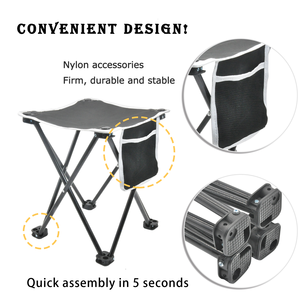 Pliant portatif extérieur pliable sport randonnée <span class=keywords><strong>chasse</strong></span> chaise de pique-nique camping <span class=keywords><strong>tabouret</strong></span> de pêche avec sac de transport - Product Image 3