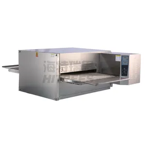 New Design Compact Structure Convection Conveyor Pizza Oven With Automatic Belt Conveying System