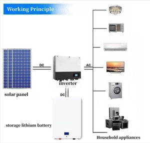 ชั้นวางติดผนังพร้อมที่เก็บของติดผนัง (48V100Ah) 48V 51.2V 100AH 200ah แบตเตอรี่ลิเธียม - Product Image 6